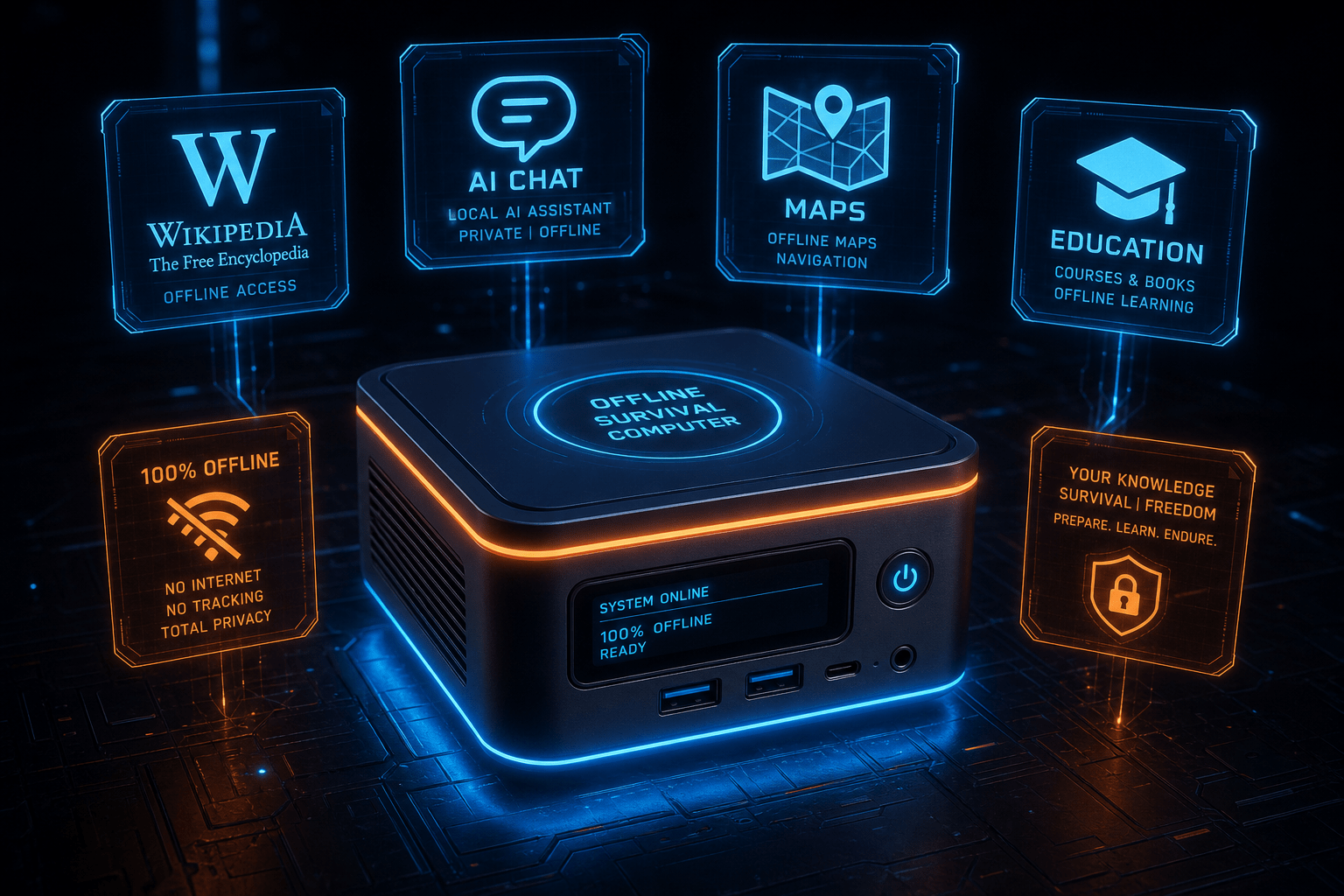 Project N.O.M.A.D. — El ordenador de supervivencia offline que se ha convertido en #1 de GitHub